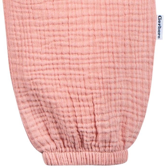 Toddler Girls Rose Pink Romper