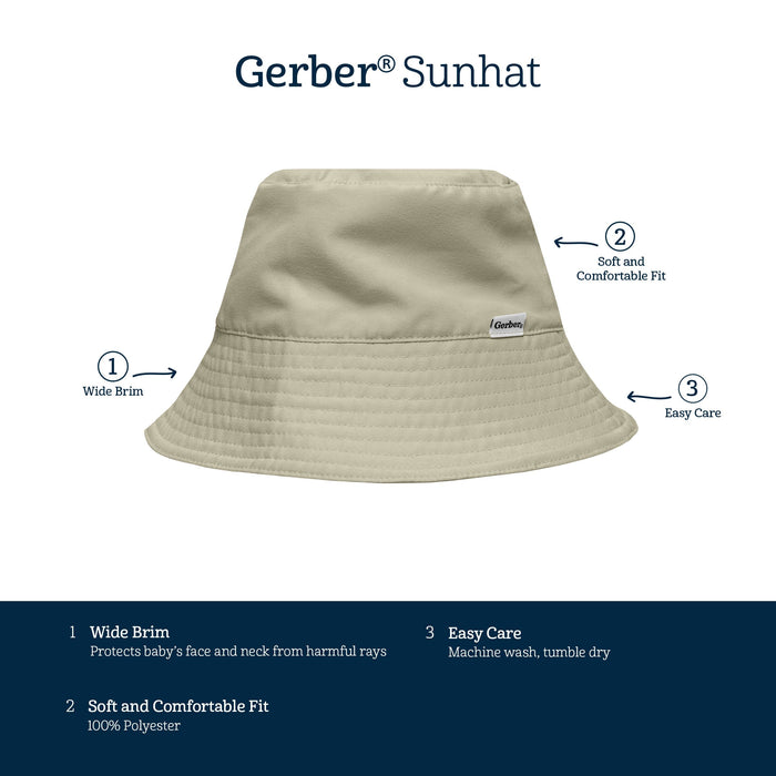 Baby Neutral Olive Sunhat