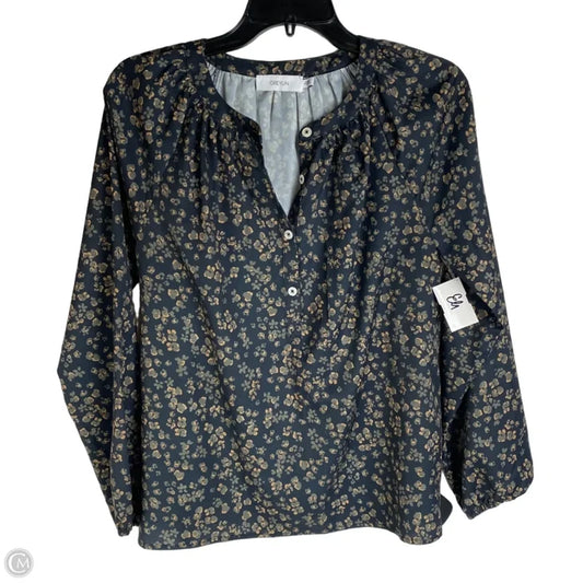 Top Long Sleeve By Greylin In Floral Print, Size: S