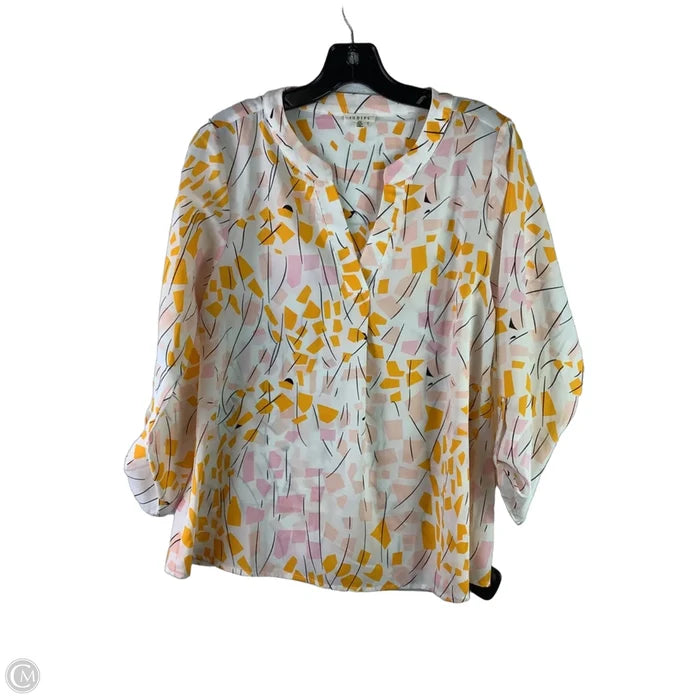 Top Long Sleeve By Jodifl In Yellow, Size: Xs