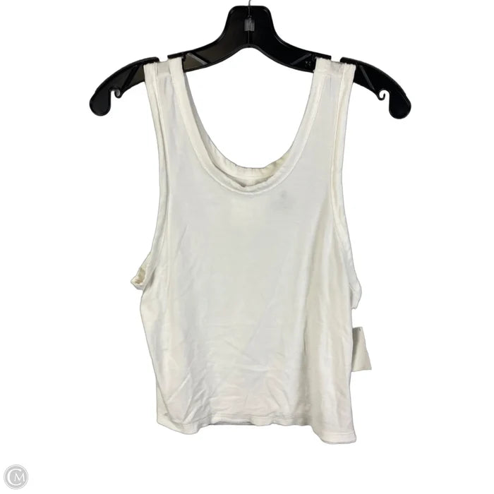 Top Sleeveless By Free People In White, Size: M