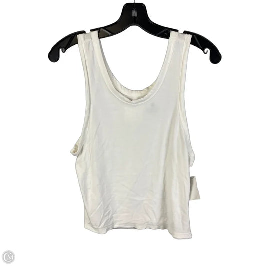 Top Sleeveless By Free People In White, Size: M