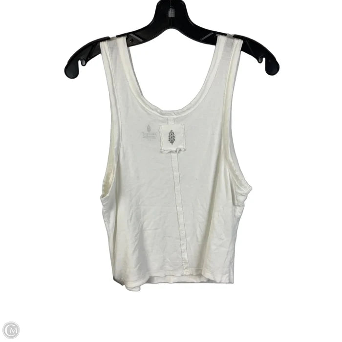 Top Sleeveless By Free People In White, Size: M