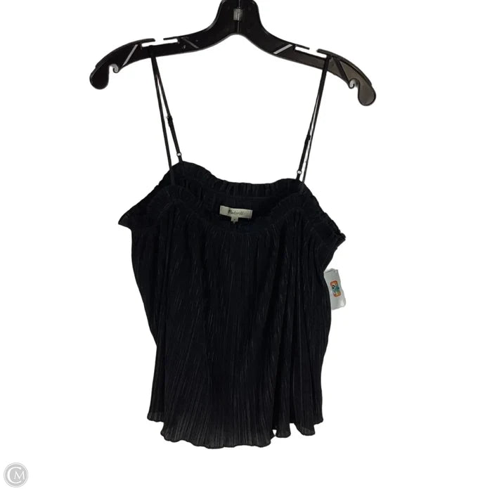 Top Sleeveless By Madewell In Black, Size: M