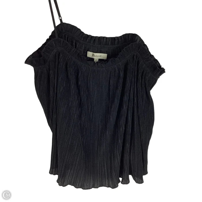 Top Sleeveless By Madewell In Black, Size: M
