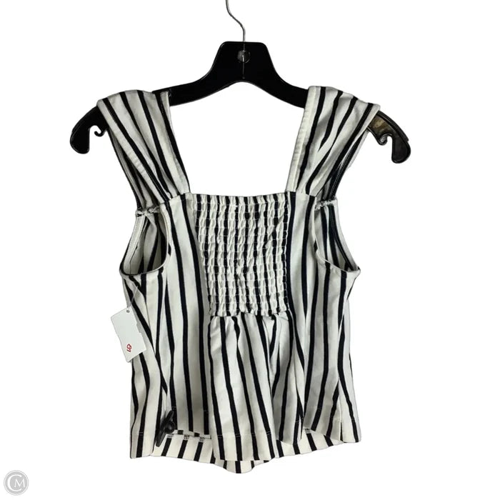 Top Sleeveless By Maeve In Striped Pattern, Size: Xsp