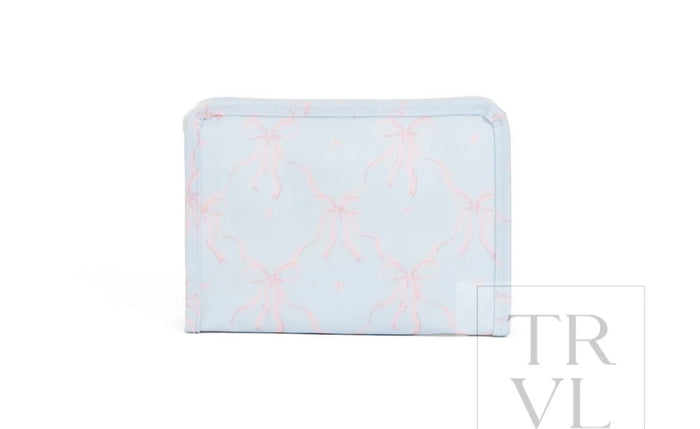 TRVL Design Roadie Small Zip Pouch - Eloise Bow