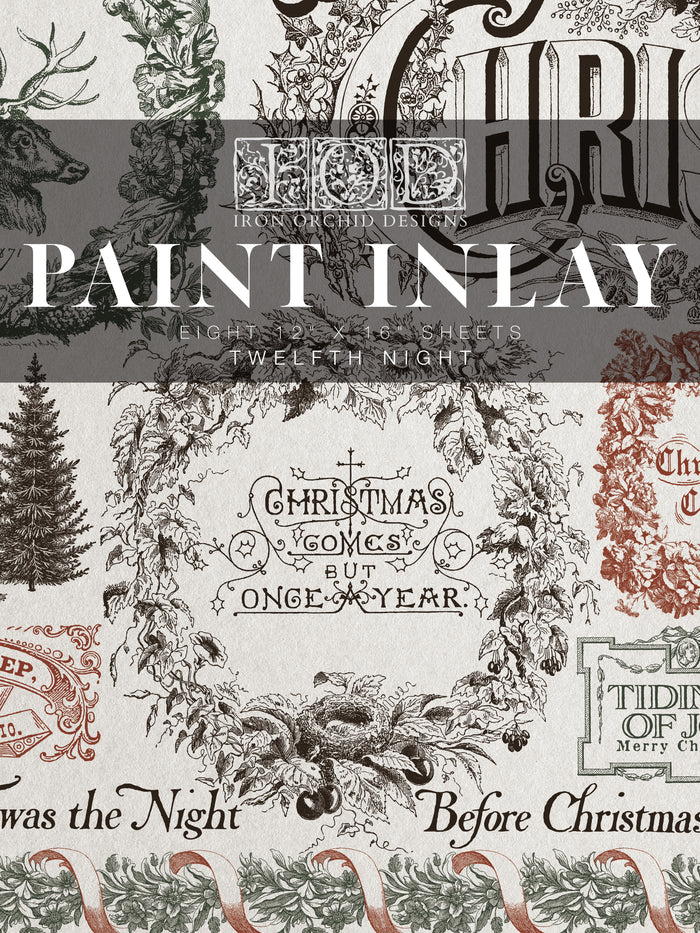 Twelfth Night Paint Inlay by IOD