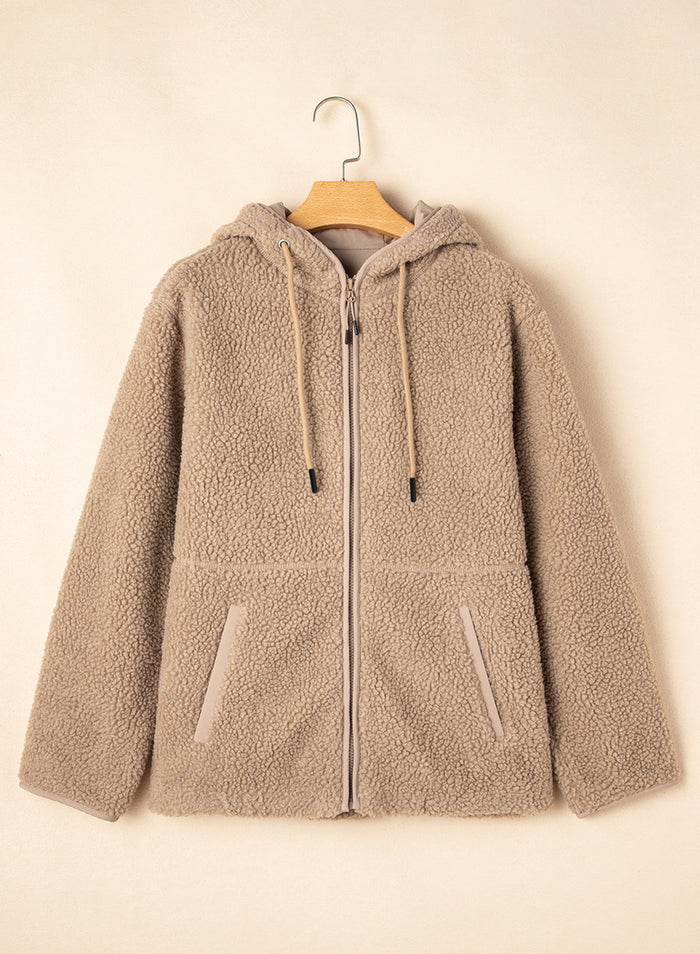 Veste Polaire Zippée à Capuche