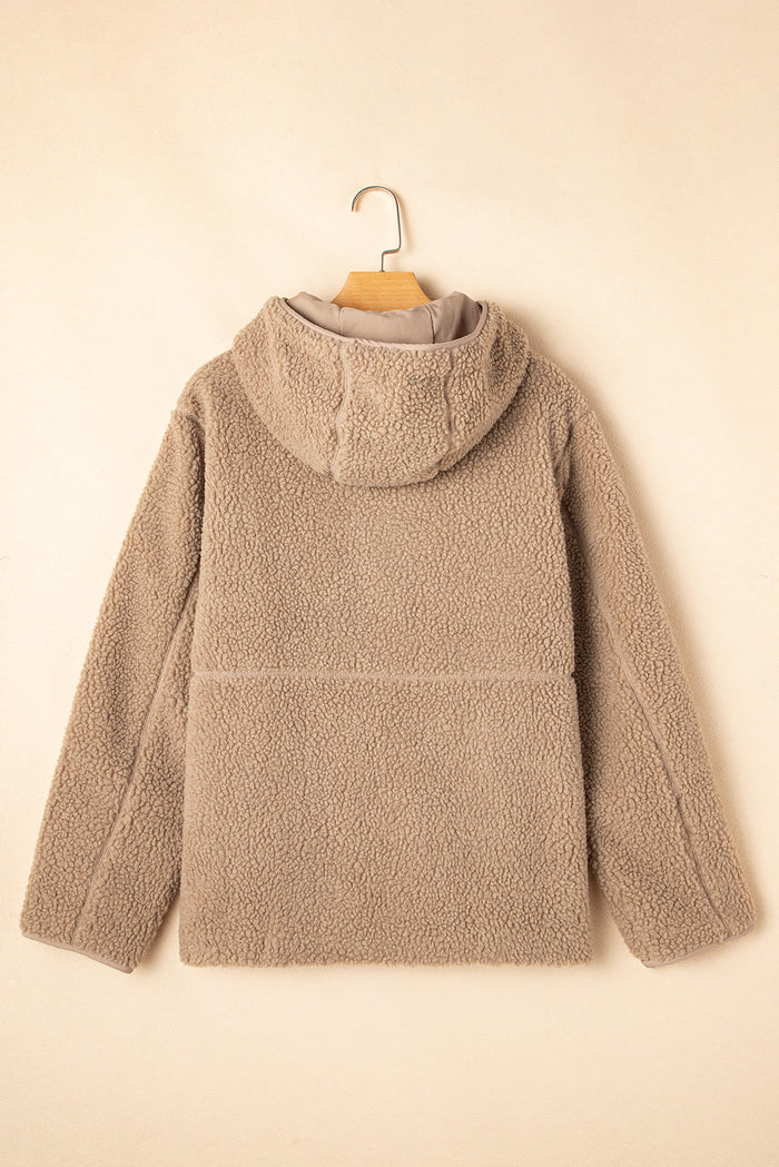Veste Polaire Zippée à Capuche