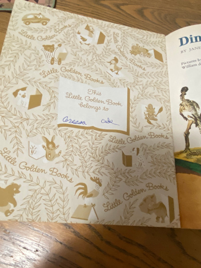 Vintage Little Golden Book - Dinosaurs - Deer Creek Mercantile