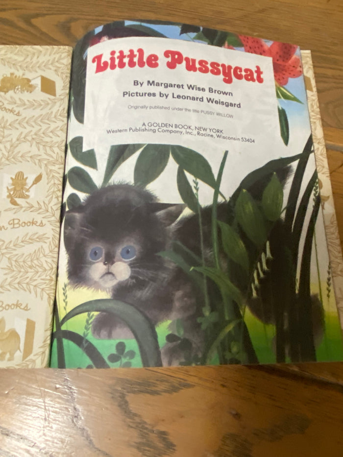 Vintage Little Golden Book - Little Pussycat 1979 - Deer Creek Mercantile