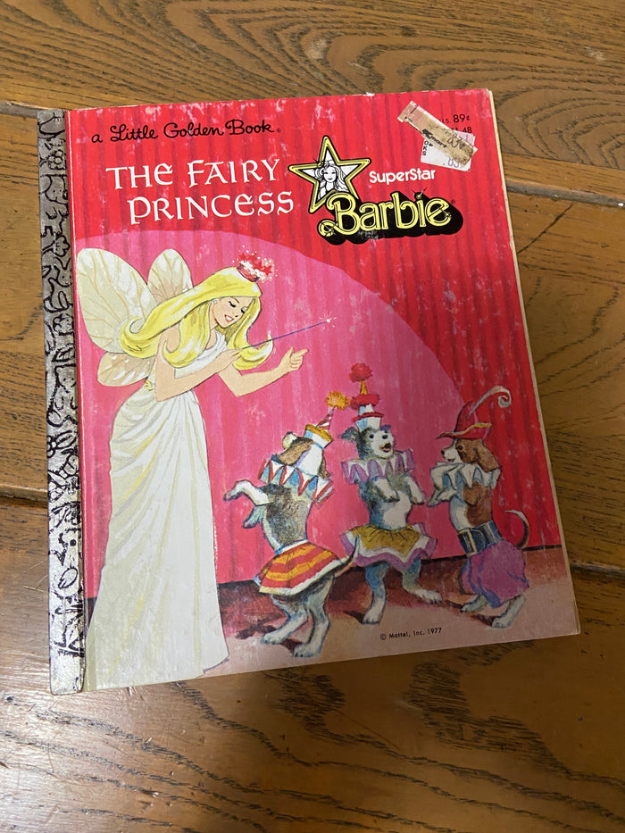 Vintage Little Golden Book - The Fairy Princess Superstar Barbie, 1977 - Deer Creek Mercantile
