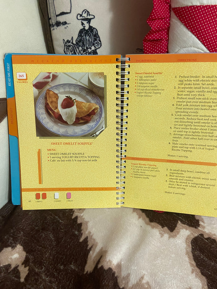 Vintage Richard Simmons Deal A Meal Cookbook, 1989 - Deer Creek Mercantile