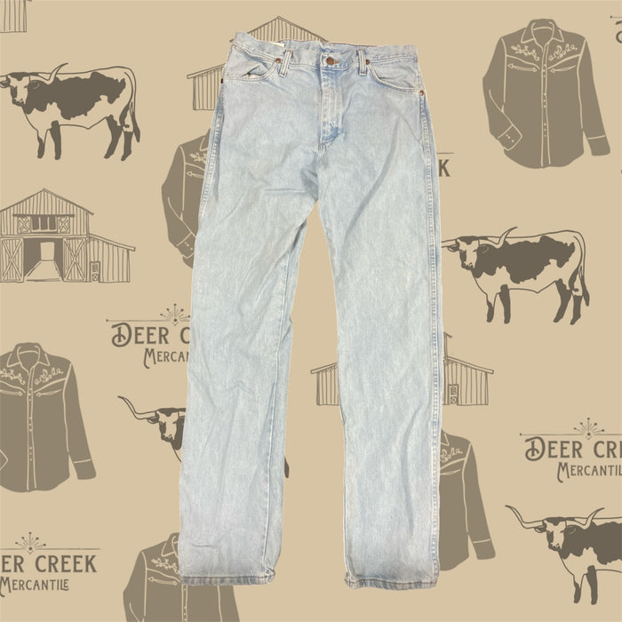 Vintage Wrangler Light Wash Denim Cowboy Cut Jeans *Size 35x36, Men's - Deer Creek Mercantile