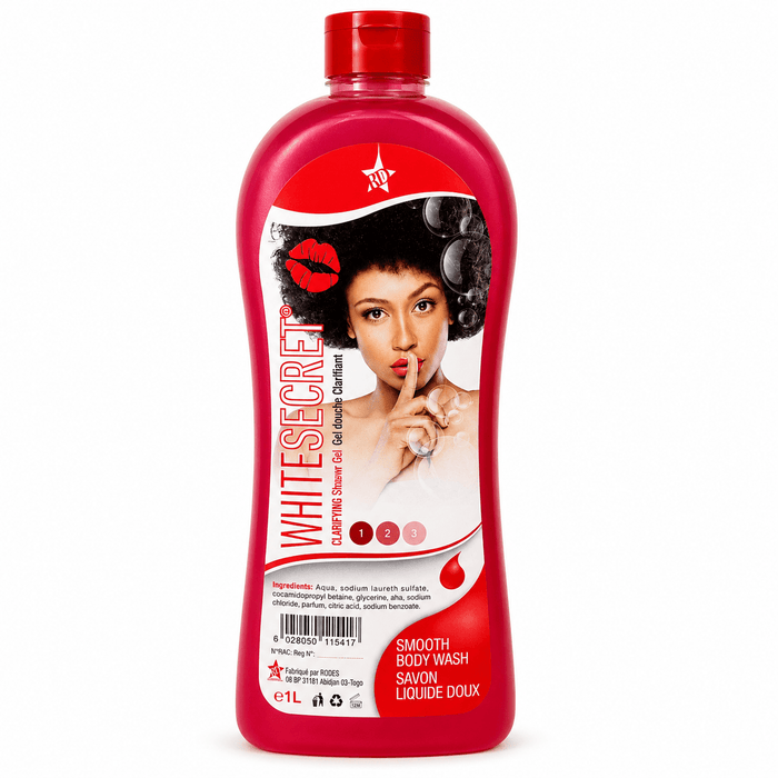 White Secret Lightening Shower Gel | 1000ml Body Wash - Yado African & Caribbean Market