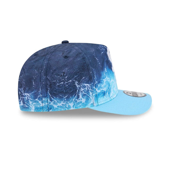 Pictured is this MLB Deep Water Chicago White Sox 9FIFTY A-Frame Snapback cap in pastel blue. 6