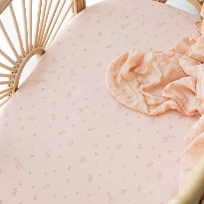 Wild Ruscus Muslin Wrap Swaddle