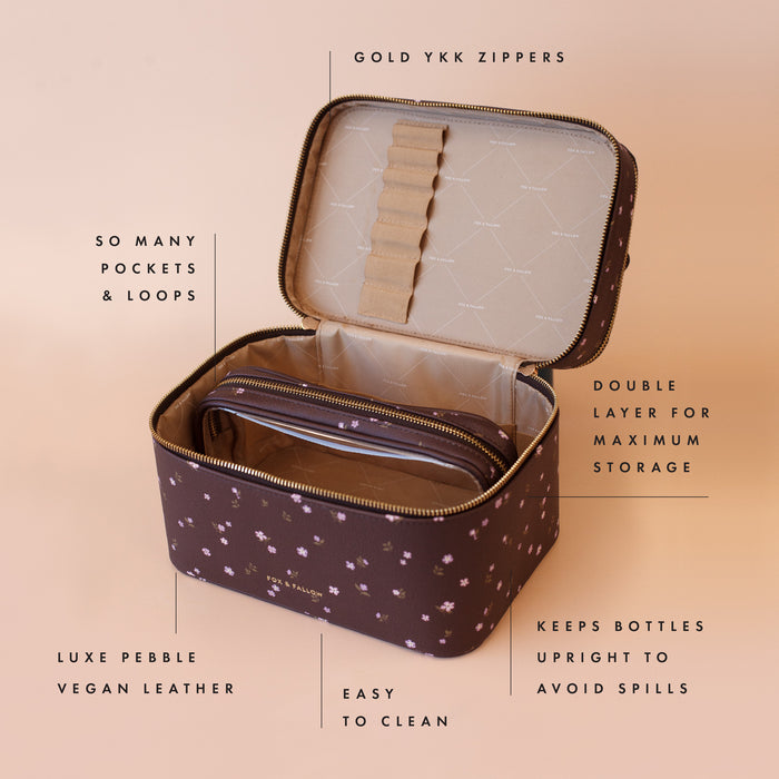 Wisteria Vanity Case - 'The Classic' - SECONDS
