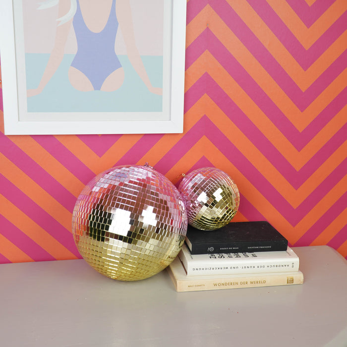 XMAS Set Discoballen – 6 Verschillende Maten – 6 tot 30 cm – Spiegelbollen – Disco Decoratie – Feest & Interieur