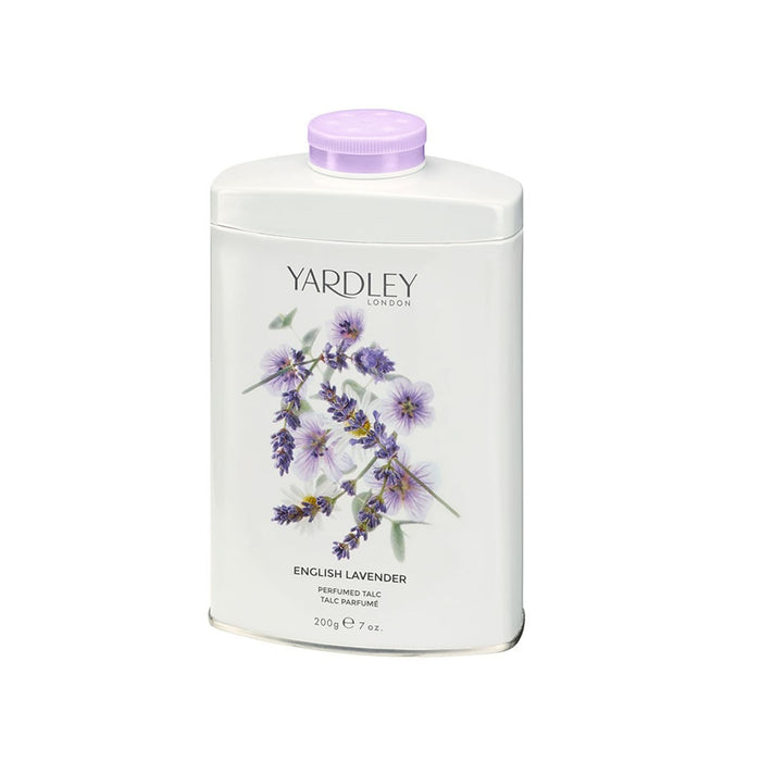 Yardley English Lavender Fragranced Talc 200g Tin